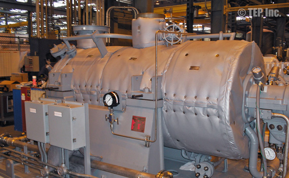 Insulation covers on pumps | Thermal Energy Products (TEP), Inc.